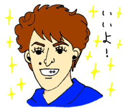 Mr.Kami and funny Friends. sticker #6180522