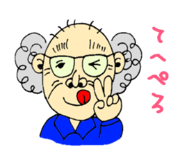 Mr.Kami and funny Friends. sticker #6180535