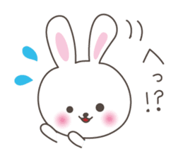 Lovely rabbit 3 sticker #6181177