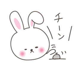 Lovely rabbit 3 sticker #6181200
