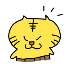 A good luck  Tiger sticker #6181347