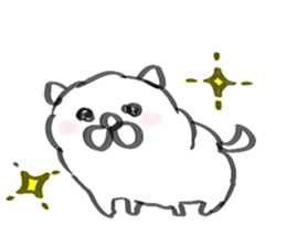 Fuwa-fuwa wanko. sticker #6181785