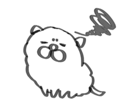 Fuwa-fuwa wanko. sticker #6181806