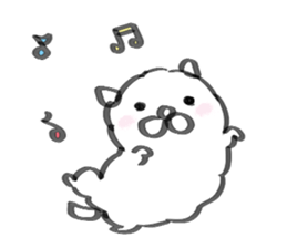 Fuwa-fuwa wanko. sticker #6181811