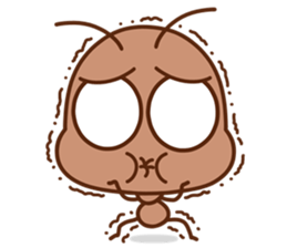 Small ants sticker #6181857