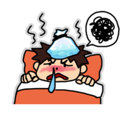 Old bird of the construction spot sticker #6182240