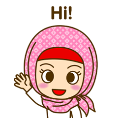 Cute hijab girl! (English)