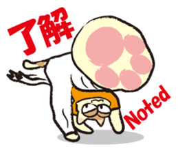 capoeira cat sticker "chaco" sticker #6183001