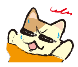 capoeira cat sticker "chaco" sticker #6183014