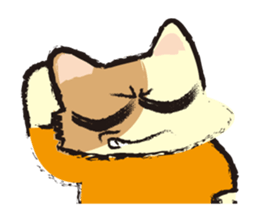 capoeira cat sticker "chaco" sticker #6183033