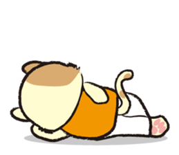 capoeira cat sticker "chaco" sticker #6183037