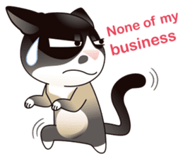 Snowshoe Cat Lumang II (ENG) sticker #6183241