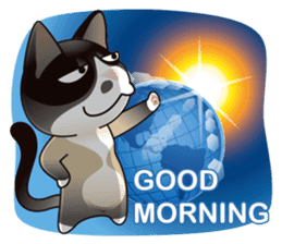 Snowshoe Cat Lumang II (ENG) sticker #6183253