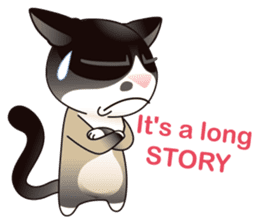 Snowshoe Cat Lumang II (ENG) sticker #6183255