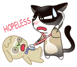 Snowshoe Cat Lumang II (ENG) sticker #6183257