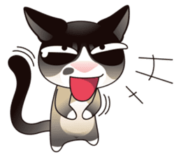 Snowshoe Cat Lumang II (ENG) sticker #6183258