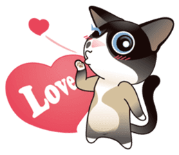 Snowshoe Cat Lumang II (ENG) sticker #6183271