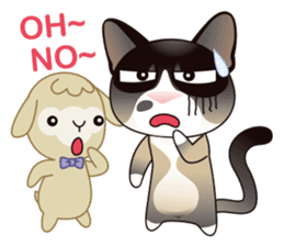 Snowshoe Cat Lumang II (ENG) sticker #6183274