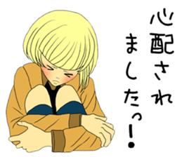 Girl in love sticker #6183549