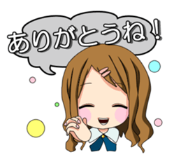 It is common Tokyo girl sticker #6184081