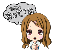 It is common Tokyo girl sticker #6184090