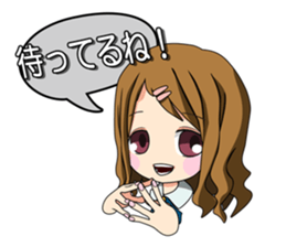 It is common Tokyo girl sticker #6184091