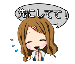 It is common Tokyo girl sticker #6184097