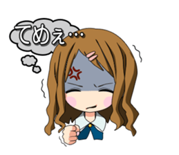 It is common Tokyo girl sticker #6184098