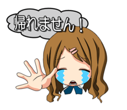 It is common Tokyo girl sticker #6184101