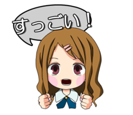 It is common Tokyo girl sticker #6184111