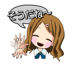 It is common Tokyo girl sticker #6184112