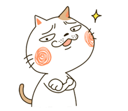Cute cat "Moneko" Part3 -japanese- sticker #6184378