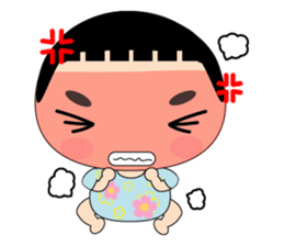 Han Han girl sticker #6184528