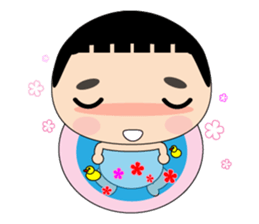 Han Han girl sticker #6184547