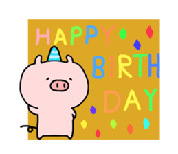 pig butamaru benri sticker #6185511