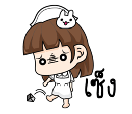 life of a nurse sticker #6185781