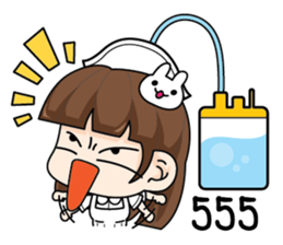 life of a nurse sticker #6185793