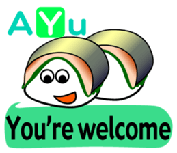 I love sushi(Version 2) sticker #6186086