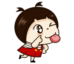Jangmi a Little Girl sticker #6186281