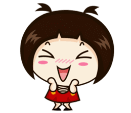 Jangmi a Little Girl sticker #6186285