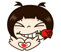 Jangmi a Little Girl sticker #6186287