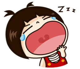 Jangmi a Little Girl sticker #6186290