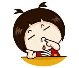 Jangmi a Little Girl sticker #6186291