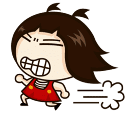 Jangmi a Little Girl sticker #6186296