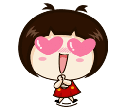 Jangmi a Little Girl sticker #6186298