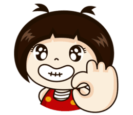 Jangmi a Little Girl sticker #6186302