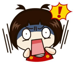 Jangmi a Little Girl sticker #6186306