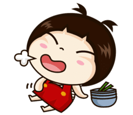 Jangmi a Little Girl sticker #6186313