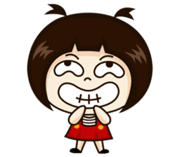 Jangmi a Little Girl sticker #6186314