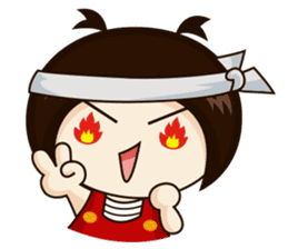 Jangmi a Little Girl sticker #6186316